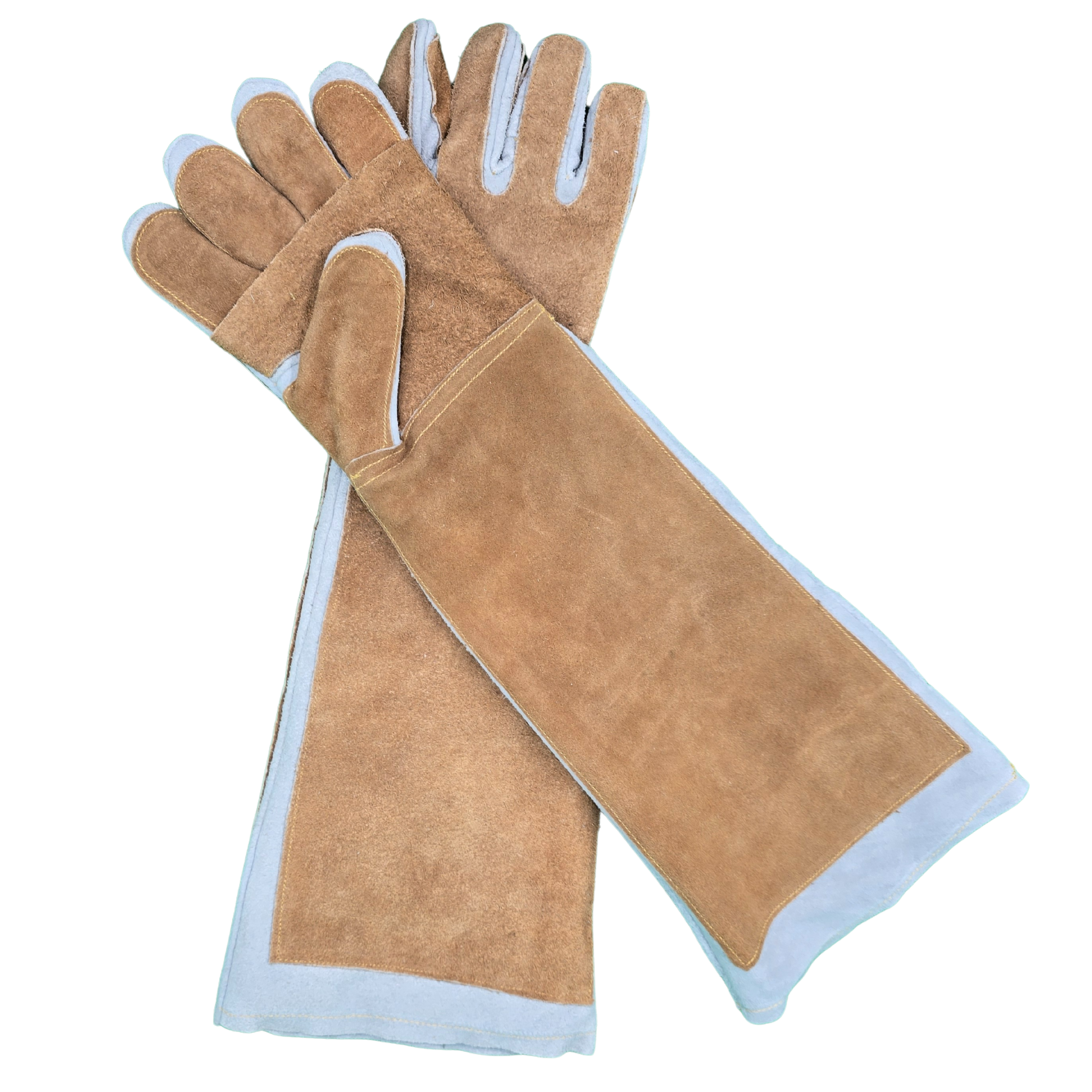 Koruma Eldiveni (Kedi Tutma Eldiveni) Dirsek Üstüne Kadar - Çift - 55 CM