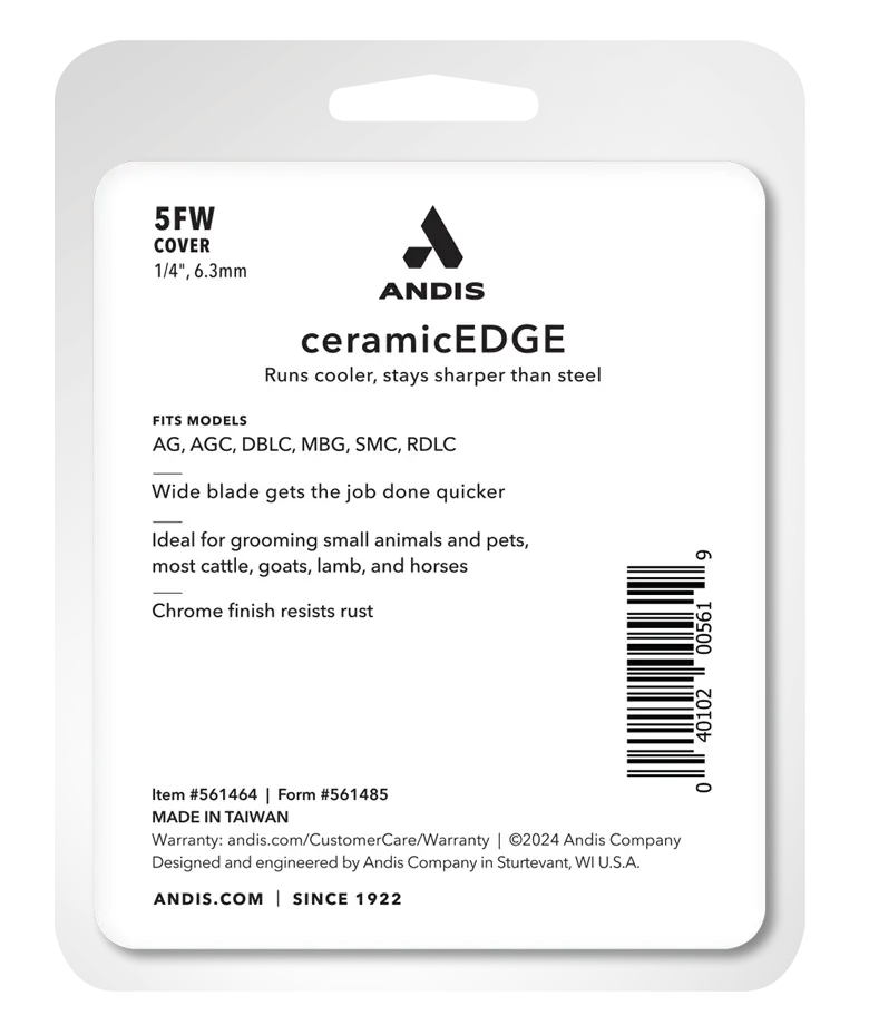 Andis CeramicEdge® #5FW Numara Pet Tıraş Makinesi Bıçağı