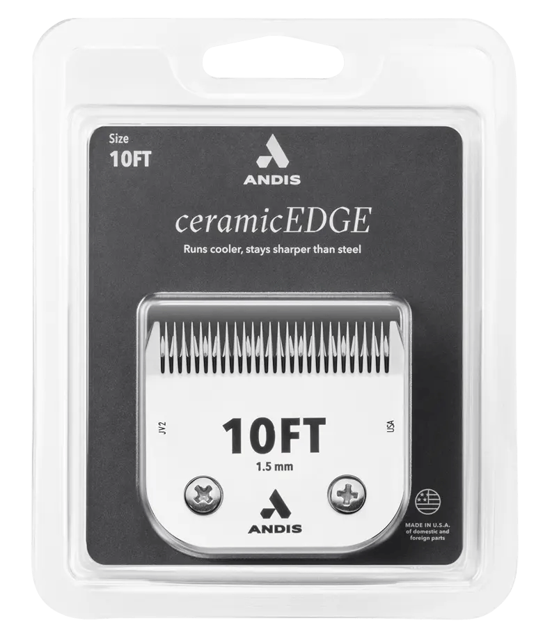 Andis  CeramicEdge® #10FT (22T Üst / 26T Alt) Pet Tıraş Makinesi Bıçağı