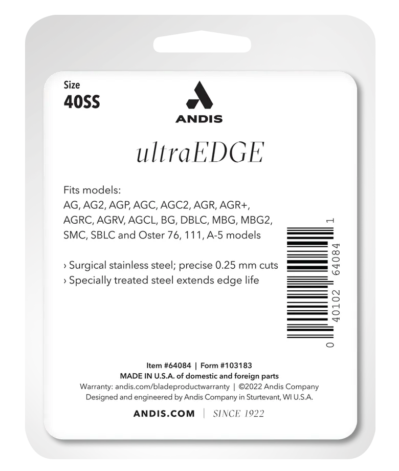 Andis UltraEdge® #40SS Numara Pet Tıraş Makinesi Bıçağı