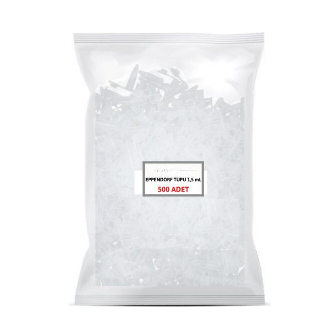 Ependorf Tüpü Kapaklı 1,5 ML 500lü Paket