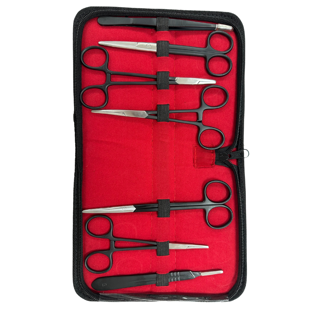 GZ cerrahi paslanmaz set 7 parça