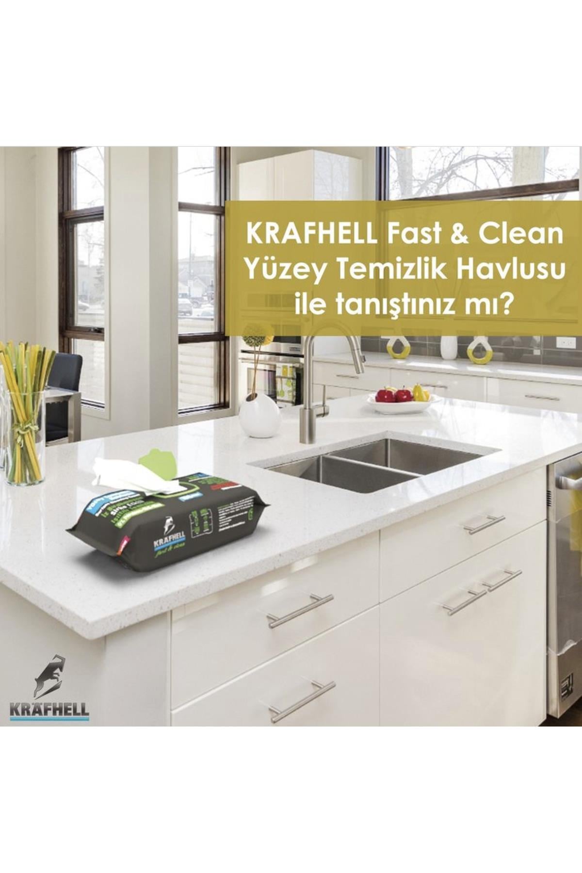  Sleepy Easy & Clean Ekstra Büyük Yüzey Temizlik Havlusu XL 100 Yaprak