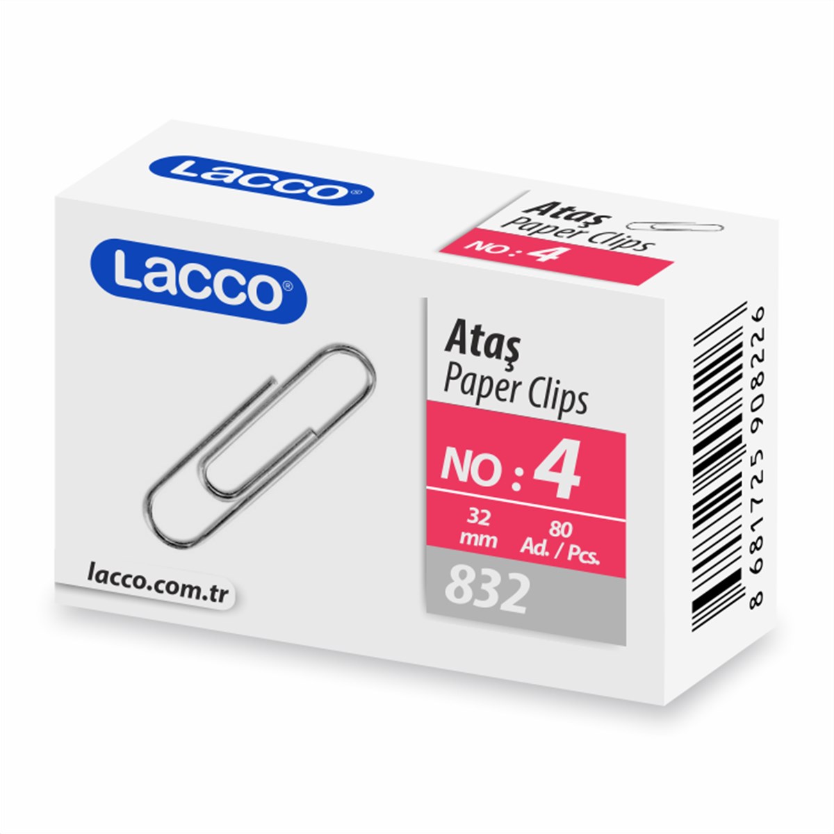 Lacco Ataş - No:4  80 Adet