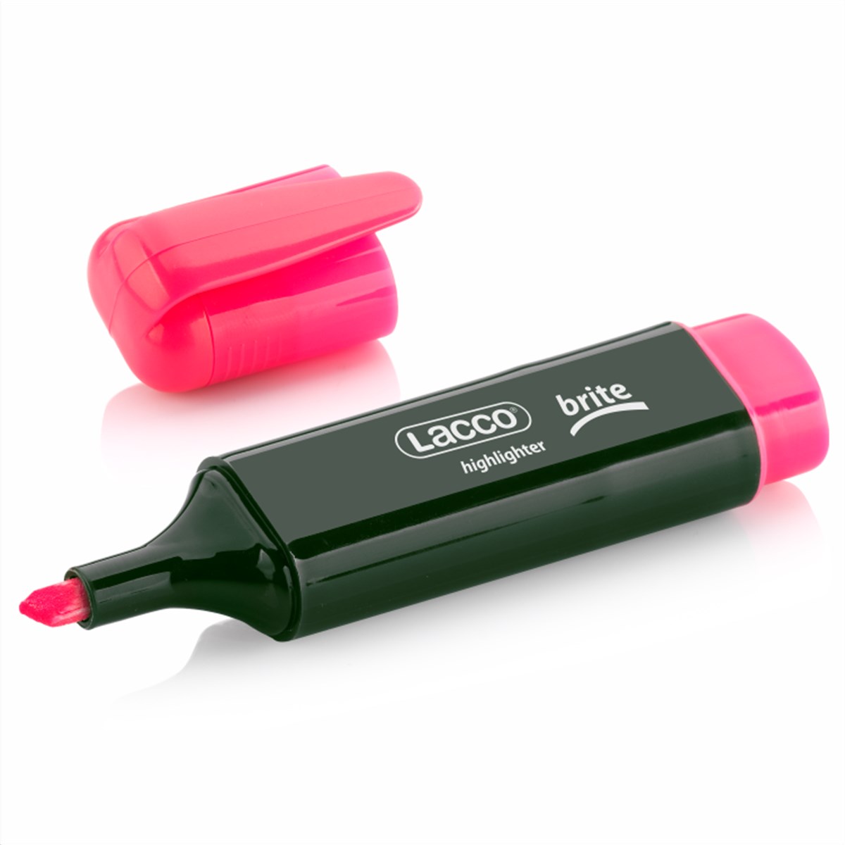 Lacco BRITE Fosforlu Kalem - Pembe