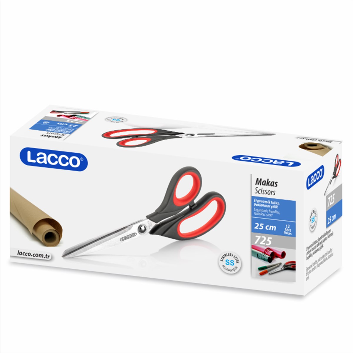 Lacco Ergonomik Makas 25 cm