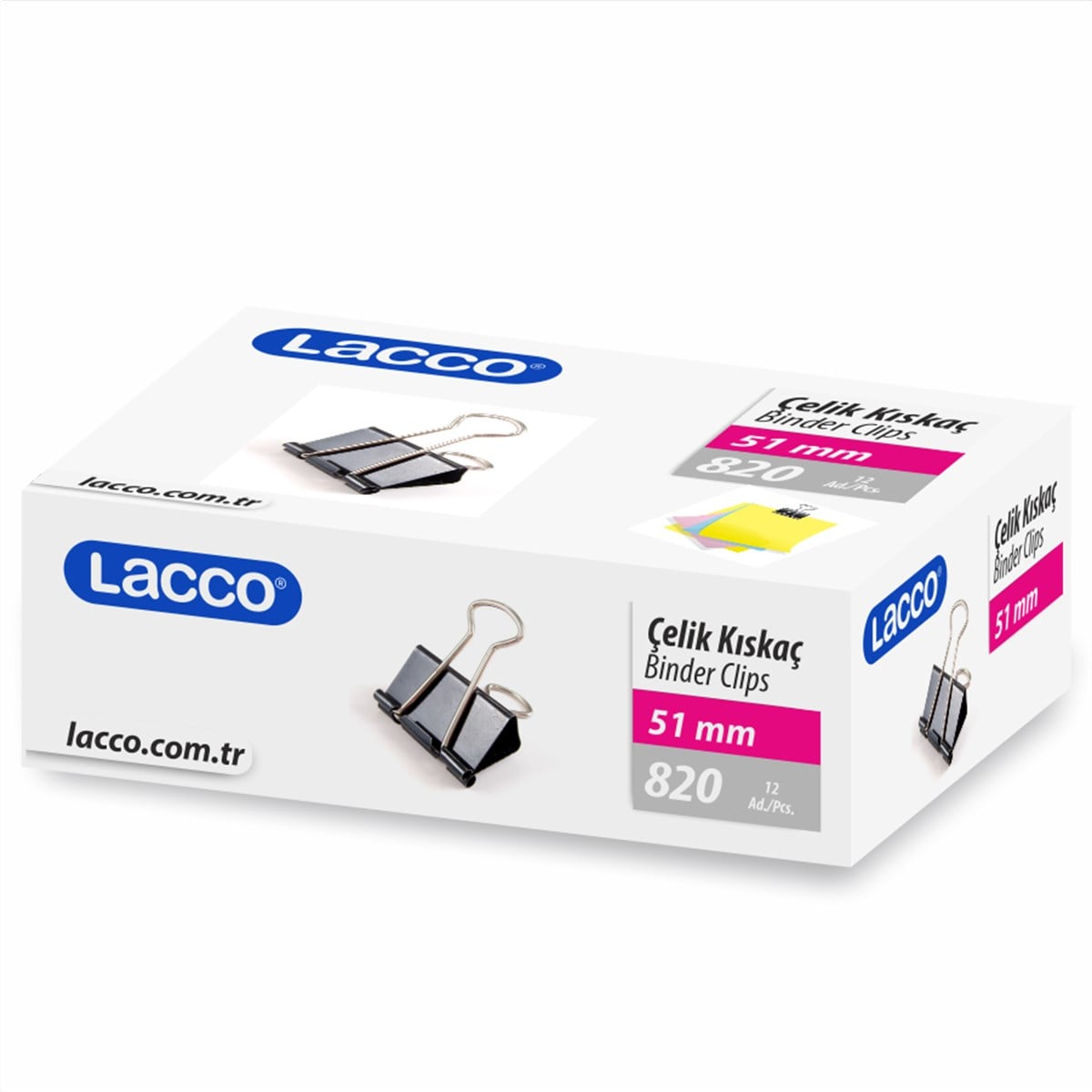 Lacco Siyah Çelik Kıskaç  51  mm