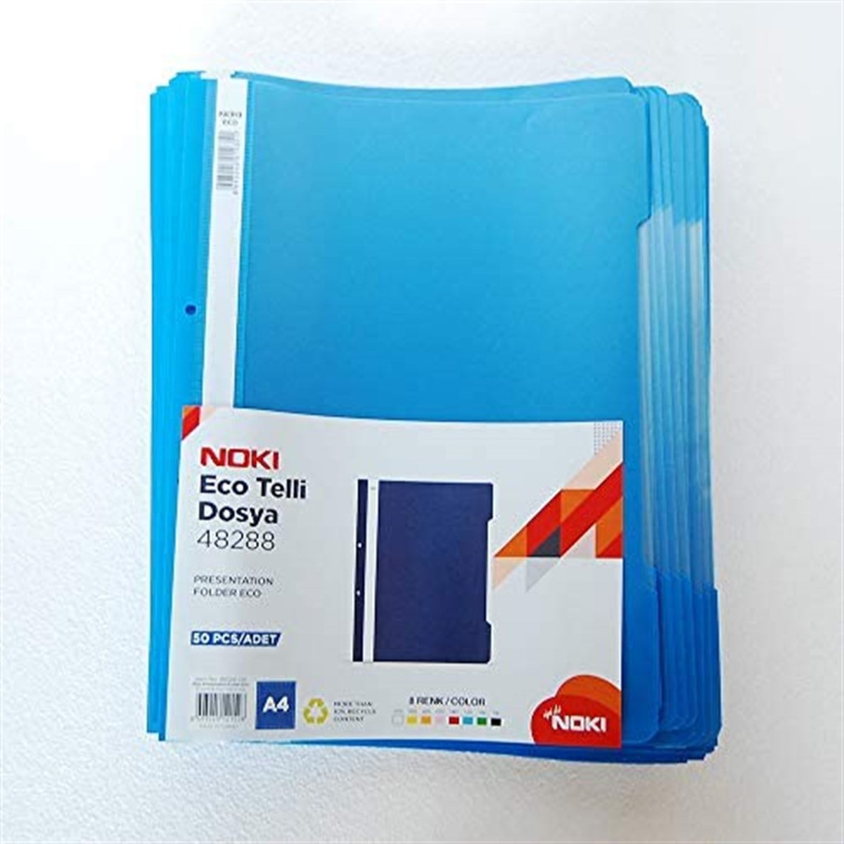 Noki Telli Dosya Eco 4828 Mavi