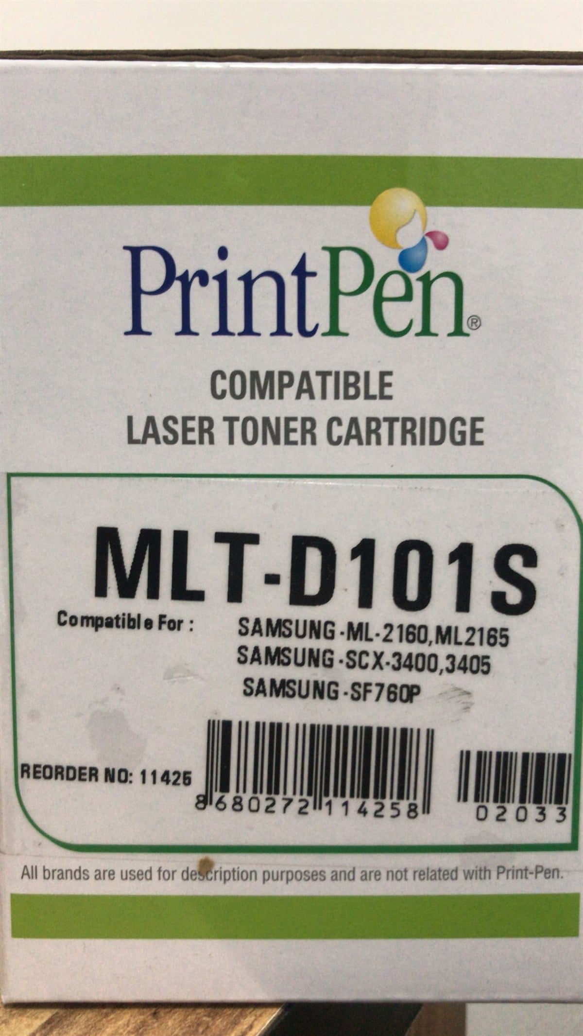 Printpen Laser Toner MLT-D101S
