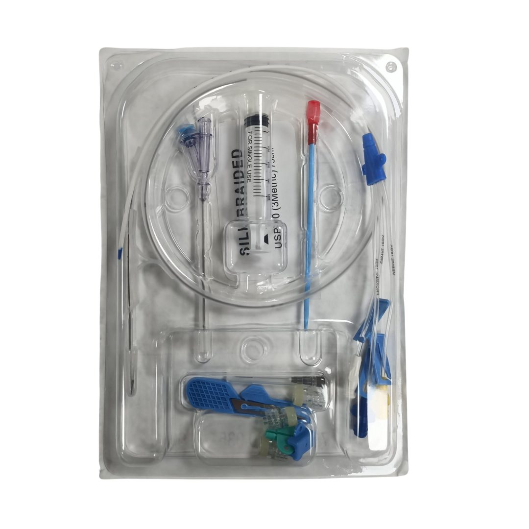 Santral Venöz kateter Seti Tek Kullanımlık 7 Fr 3L 20 CM