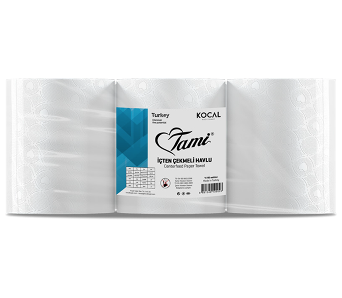 Soft İçten Çekmeli Kağıt Havlu 6lı Paket 2,5 KG