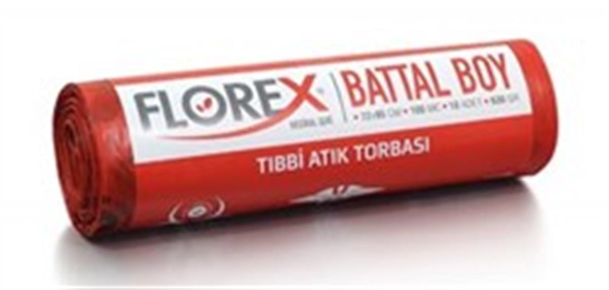 Tıbbi Atık Torbası (Poşeti) 72 CM*95 CM (Battal  boy)