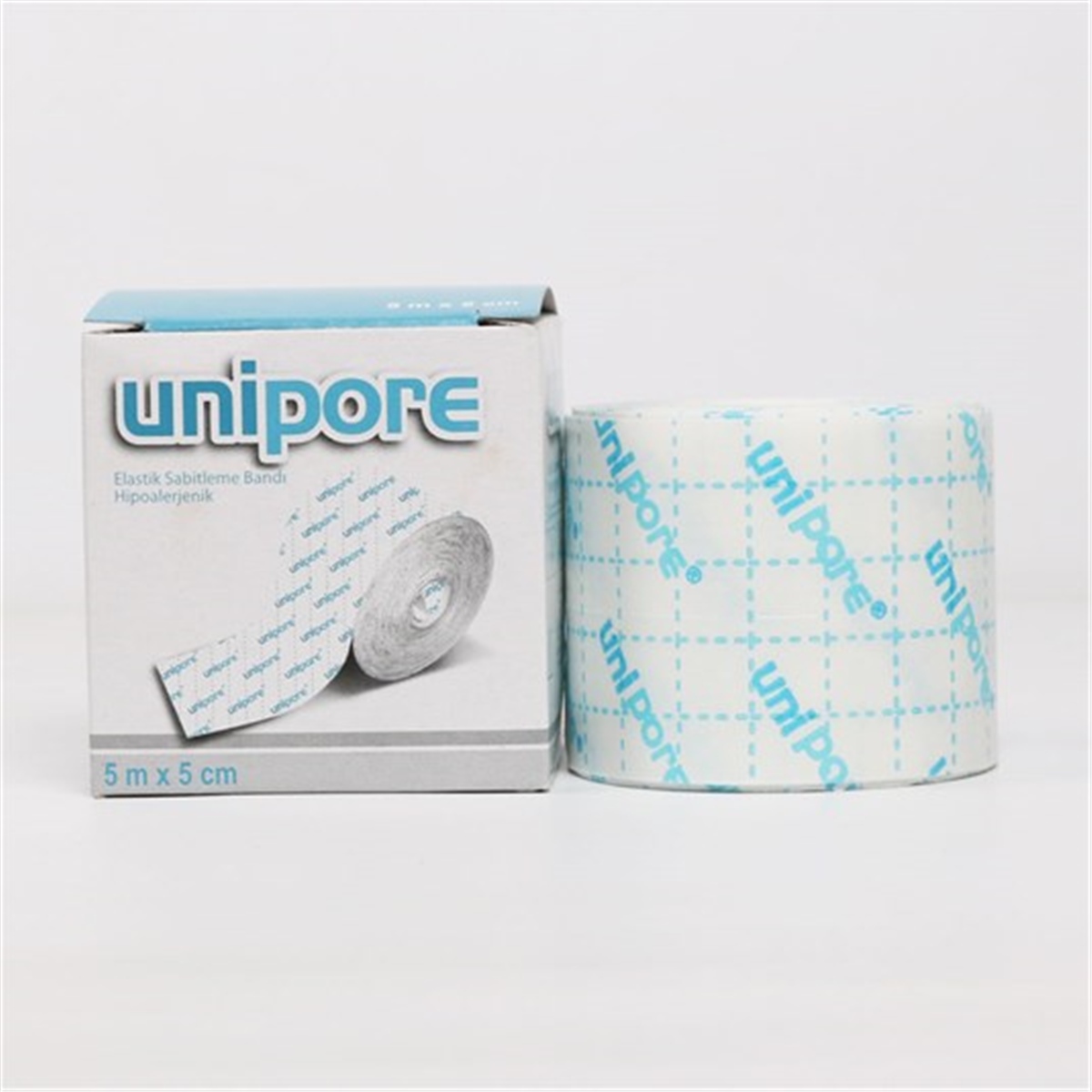 Unipore Flaster Hıpoallerjenik Esnek Tıbbi Flaster 5 M*5 CM