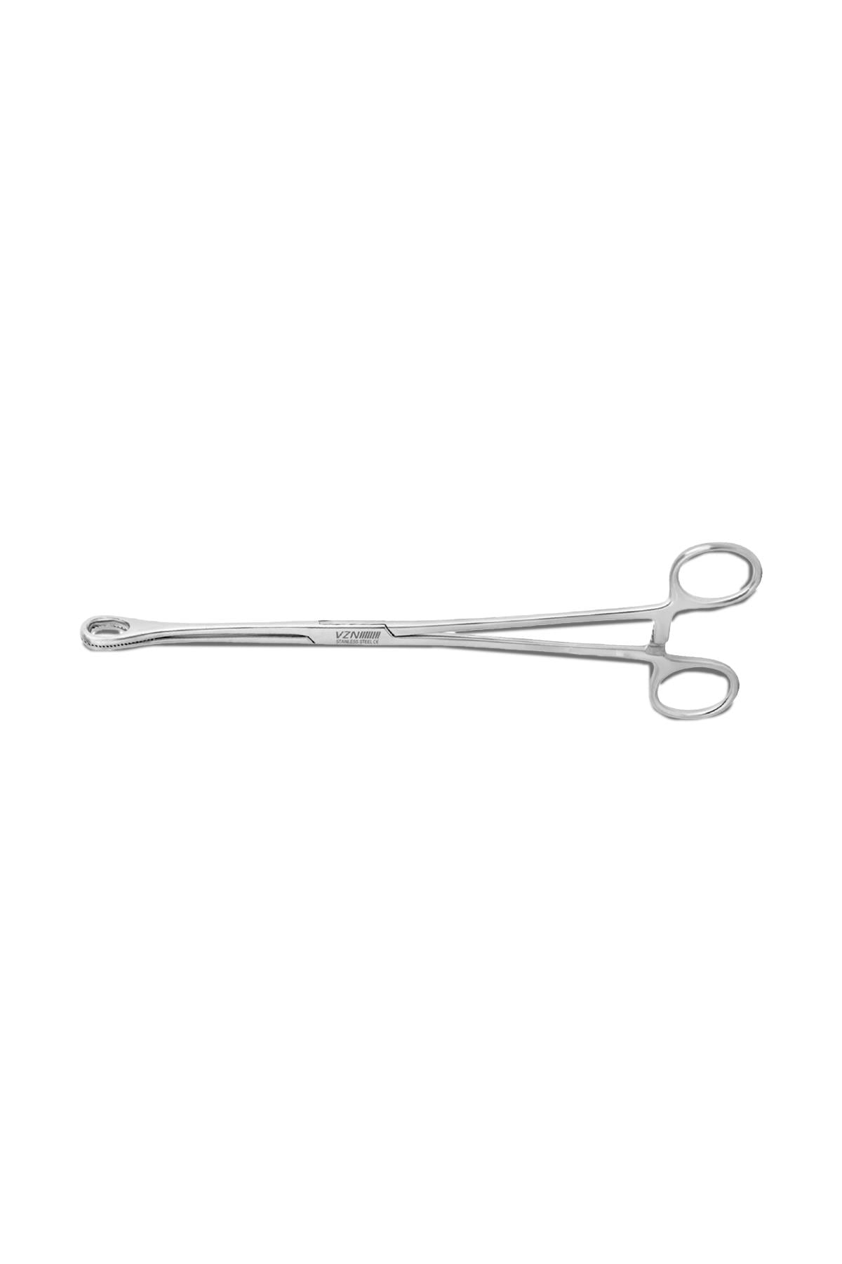 VZN Cerrahi Over Pens 25 cm ( Spanç Doku Ve Çamaşır Pensi Düz)