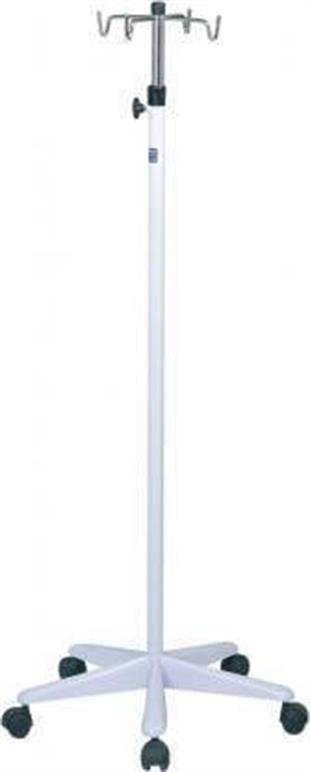 Serum Askısı | 5 Ayaklı | Tekerlekli | 4 Askılıklı