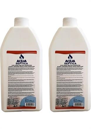 Aqua Septica Alkol İçeren Tıbbi Cihaz Dezenfektanı 1 lt