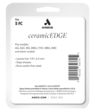 Andis CeramicEdge® #5FC Numara Pet Tıraş Makinesi Bıçağı