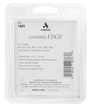 Andis  CeramicEdge® #10FT (22T Üst / 26T Alt) Pet Tıraş Makinesi Bıçağı