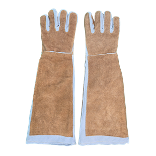 Koruma Eldiveni (Kedi Tutma Eldiveni) Dirsek Üstüne Kadar - Çift - 55 CM