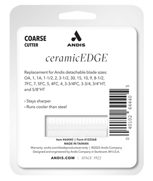 Andis Seramik Üst Bıçak Kaba - COARSE CUTTER