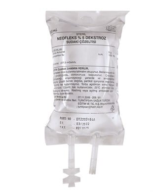 Neofleks %5 Dekstroz 500 ML