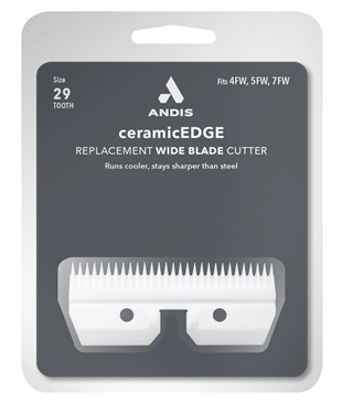 Andis  29 Dişli Seramik Kesici 4FW, 5FW ve 7FW Geniş Bıçaklar İçin