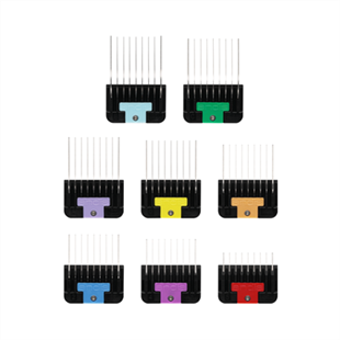 Andis 8 Parça Paslanmaz Çelik Tarak Seti