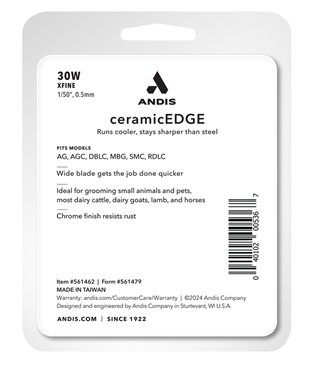 Andis Ceramic Traş Bıçağı 30W Numara 