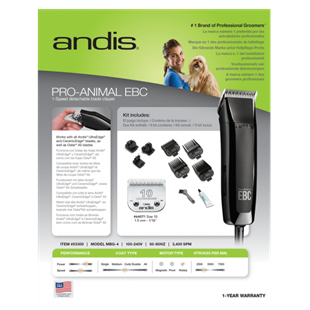 Andis  Ebc  Köpek Traş Makinası