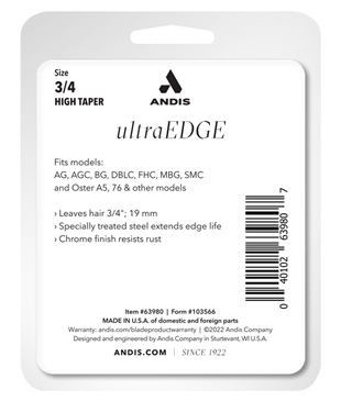 Andis Ultraedge Traş Bıçağı 3/4 HT Numara 