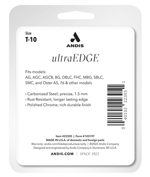 Andis UltraEdge® T-10 Numara Pet Tıraş Makinesi Bıçağı