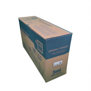 Berika 5 CC 3 Parça Contalı ve Yeşil Kısa Uçlu Veteriner Enjektörü 250 Li Paket