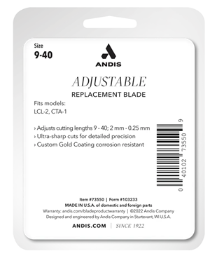 Andis Vida 5-in-1 Ayarlanabilir Tıraş Bıçağı (40-30-15-10-9)