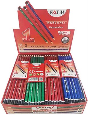 Fatih Mercanlı Kurşun Kalem 12li