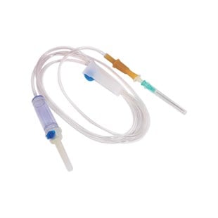 Brp Serum Seti 25 li Paket Yeşil uçlu  (VİDALI)