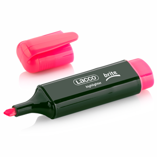 Lacco BRITE Fosforlu Kalem - Pembe
