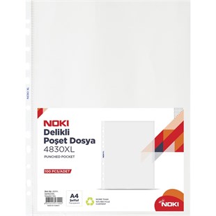 Noki Poşet Dosya Xl 100 Lü 4830Xl