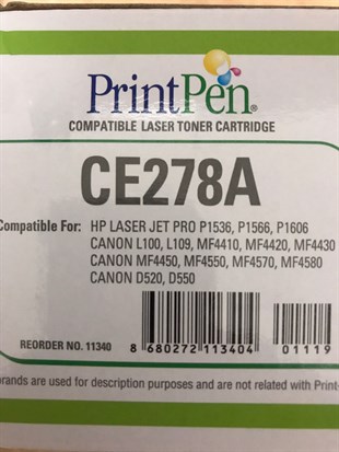 Printpen Laser Toner CE278A
