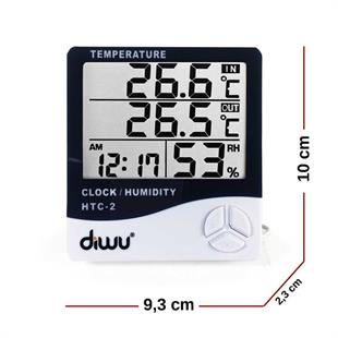 Problu Nem Ölçer Ve Termometre HTC-2 MODELİ