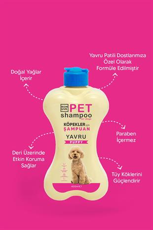 REMUVR Puppy Yavru Köpek Şampuanı - 400 ml