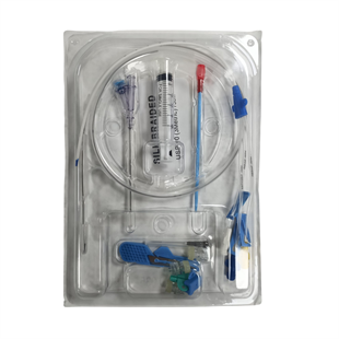 Santral Venöz kateter Seti Tek Kullanımlık 7 Fr 3L 20 CM