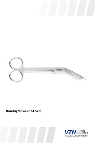 VZN Cerrahi Bandaj makası 14,5 cm
