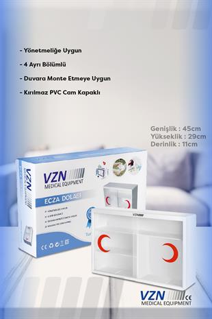 VZN Ecza Dolabı Plastik 30 X 45