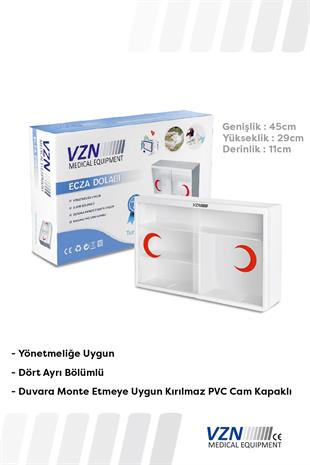 VZN Ecza Dolabı Plastik 30 X 45