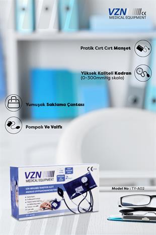 VZN Mekanik Tansiyon Aleti Cırtlı TY-AO2