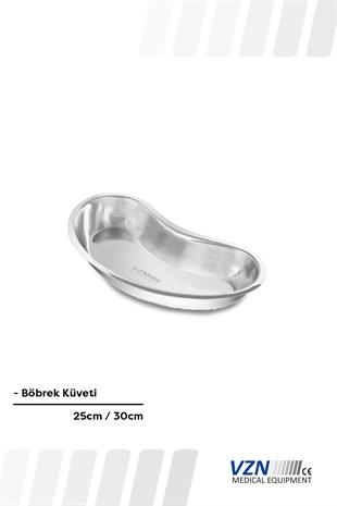 VZN Metal Böbrek Küveti 25 cm