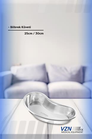 VZN Metal Böbrek Küveti 25 cm