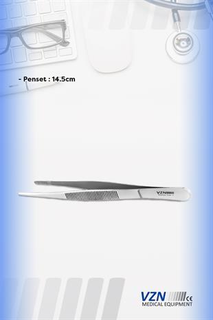 VZN Cerrahi Dişsiz  Penset 14.5 cm