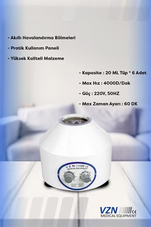 VZN Santrifüj Cihazı 6 Tüplü  800 D