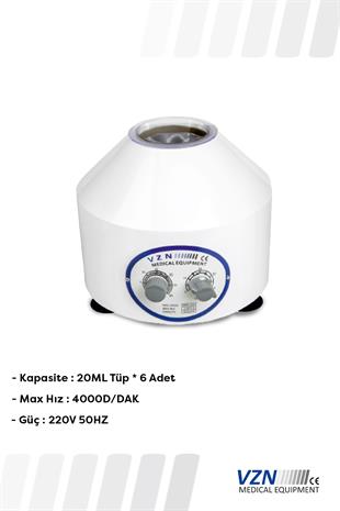 VZN Santrifüj Cihazı 6 Tüplü  800 D